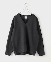 《一部店舗+WEB限定》深Vネックコクーンプルオーバー