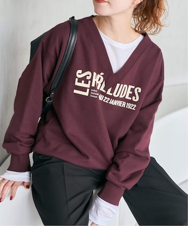 《追加2》La Hutte / ラ ユット 別注Vネックスウェット*