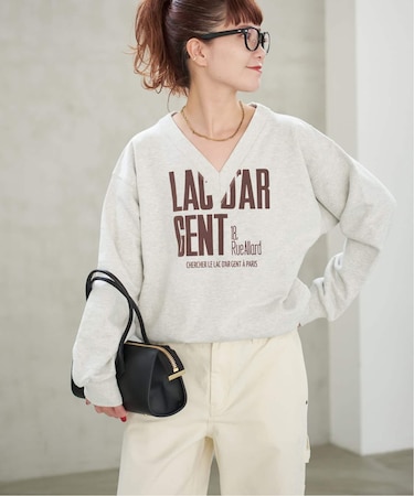 《追加2》La Hutte / ラ ユット 別注Vネックスウェット*