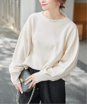 《新色有り / 追加2》CHESSルーズボートネックプルオーバー