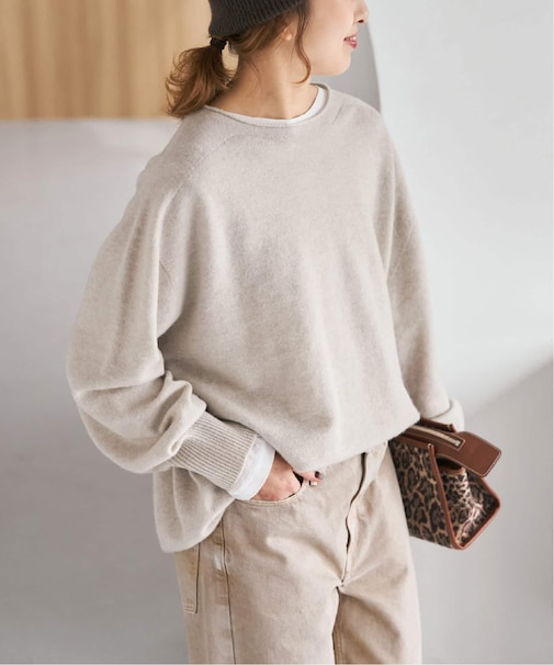 《新色有り / 追加2》CHESSルーズボートネックプルオーバー