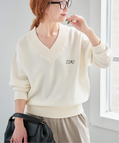 J.J.MERCER/ジェイジェイマーサー V NECK KNIT アパルトモン J.J.MERCER/ジェイジェイマーサー】 V NECK KNIT（ニット／セーター