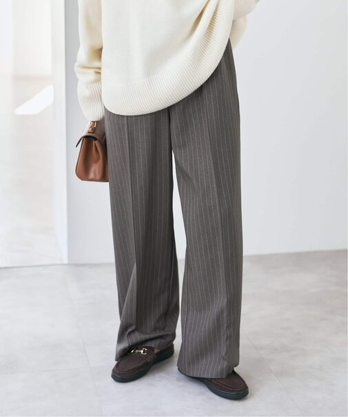 ウォッシャブルPEイージースラックスパンツ