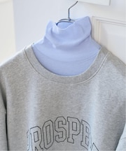 《新色有り / 追加2》シアーハイネックプルオーバー