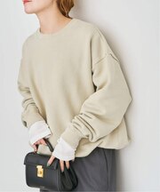 ソフト裏毛プルオーバー
