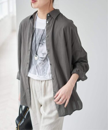 《新色有り / 追加》ガーメントダイカシュクールシャツ