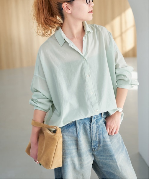 《新色有り / 追加》ガーメントダイカシュクールシャツ