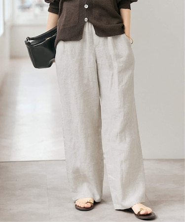 エアリーリネンイージーパンツ