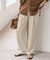 《新色有り / 追加》ワッシャーサテンイージーパンツ