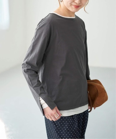 《一部店舗+WEB限定》2枚SET レイヤードプルオーバー