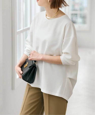 アムンゼンクロスバックタックブラウス