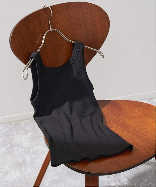 新色有り / 追加》甘撚テレコアメスリタンク｜スピックアンドスパンの