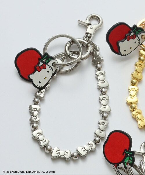 追加》HELLO KITTY S&S HASHIBAMI リボンビーズハンドストラップ