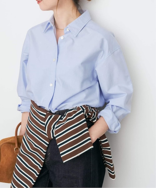 WEB限定 / 追加3》PEレースフレンチスリーブシャツ｜スピックアンド