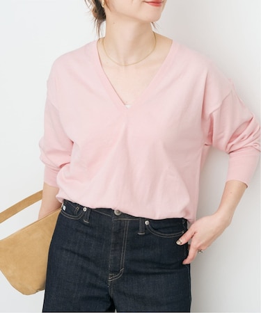 Emil cotoni Vネックプルオーバー