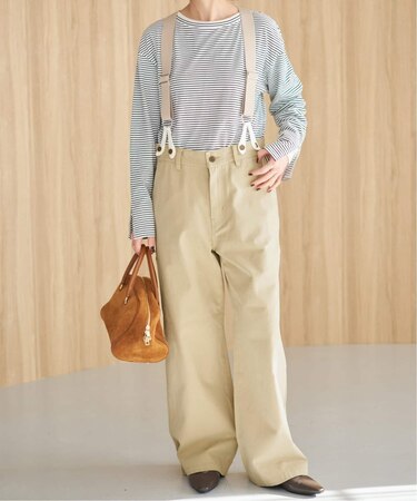 サスペンダーペインターパンツ