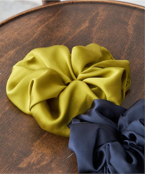 TENDRESSE STUDIO / テンドレッセ スタジオ SILK SCRUNCHIE