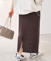 ストレートニットスカート