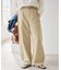 コットンバレルレッグパンツ