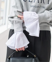 《追加》フリルスリーブクルーネックTEE