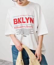 ロゴオーバーTシャツ