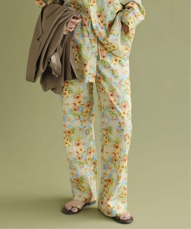 VIAN / ヴィアン 別注 Flower Easy Wide Pants