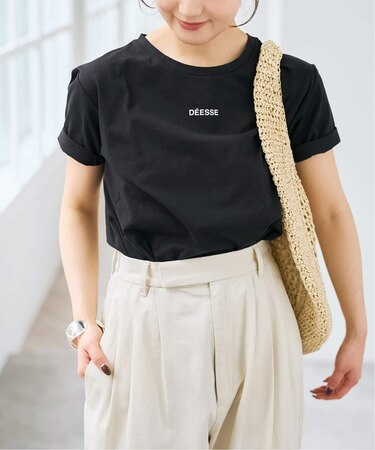 フレンチロゴプリントTシャツ