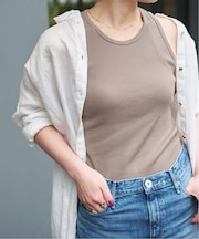 カップ付きT/Cアメスリタンク