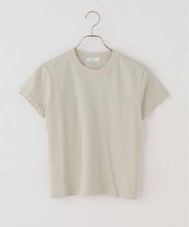 《新色有り / 追加》ATON/エイトン FRESCA SINGLE JERSEY TIGHT FIT T-SH