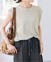 《新色有り / 追加》ATON/エイトン FRESCA SINGLE JERSEY TANK TOP