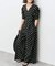 《別注》ne Quittez pas / ヌキテパ  Cotton Dobby Stripe Flower Print Al*