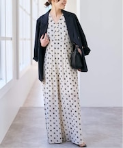 《別注》ne Quittez pas / ヌキテパ Cotton Dobby Stripe Flower Print Al*
