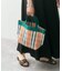 ne Quittez pas / ヌキテパ Multi Stripe Mesh Small Bag
