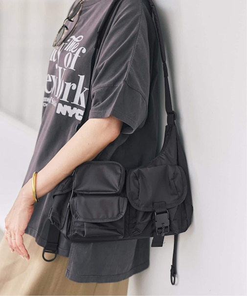 《WEB限定 / 追加》BAICYCLON/バイシクロン 別注MULTI POCKET クロスボディー*