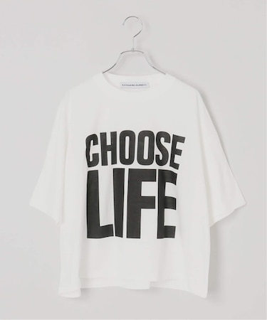 《別注 / 追加》KATHARINE HAMNETT / キャサリンハムネット SLOGAN TEE