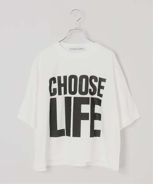 《別注 / 追加》KATHARINE HAMNETT / キャサリンハムネット SLOGAN TEE