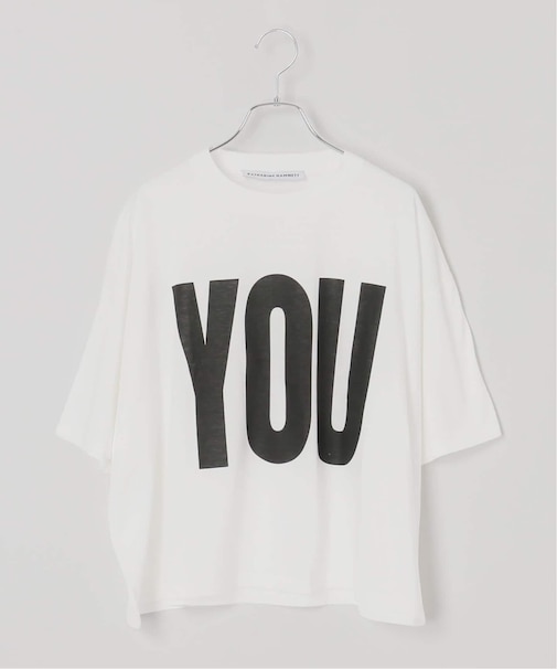 《別注 / 追加》KATHARINE HAMNETT / キャサリンハムネット SLOGAN TEE