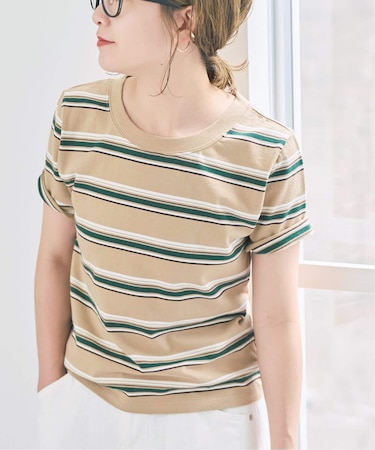 マルチボーダーTシャツ