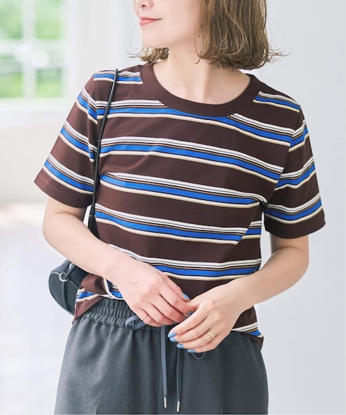 マルチボーダーTシャツ