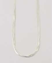 Native SilverStreams / liquid silver necklace 45cm