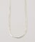 Native SilverStreams / liquid silver necklace 45cm
