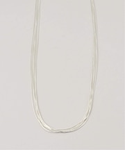 Native SilverStreams / liquiid silver necklace 60cm