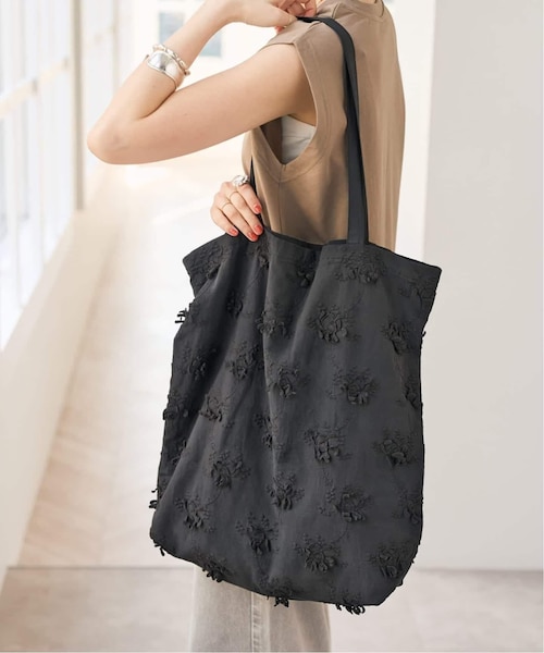 crinkle crinkle crinkle 別注3D embroidery 新色有り別注 / 追加》crinkle crinkle crinkle 3D embroidery TOTE*Re
