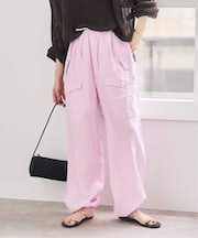 TICCA  / ティッカ リネンカーゴパンツ