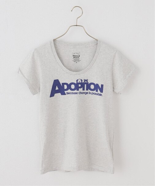 Mixta / ミクスタ U NECK T-SHIRT ADOPTION