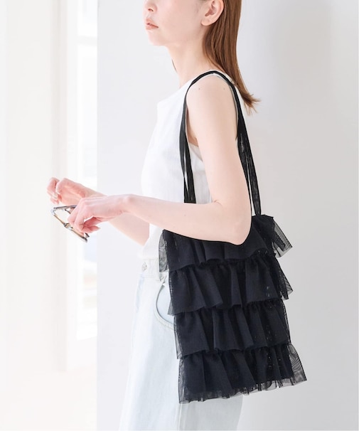 Casselini / キャセリーニ メッシュフリルトート