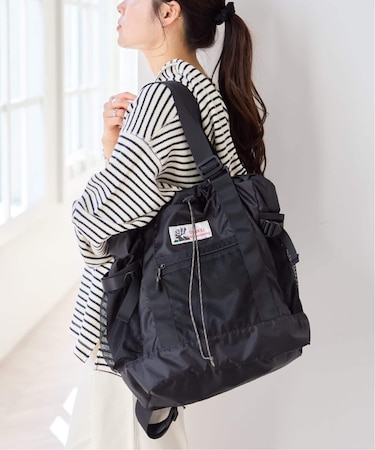 《追加》【CARIBOU MOUNTAINEERING】 別注L/W PACK TOTE 2