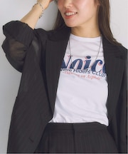 NOICE / ノイス DROP SHADOW LOGO TWISTED DRAPE T-S