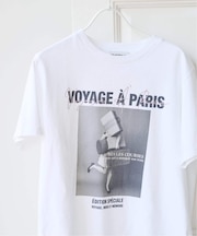 TRICOMER/トリコメル VOYAGE A PARIS GIRL TEE