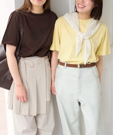 《3点セット》Two Tシャツ/レーススカーフ SET